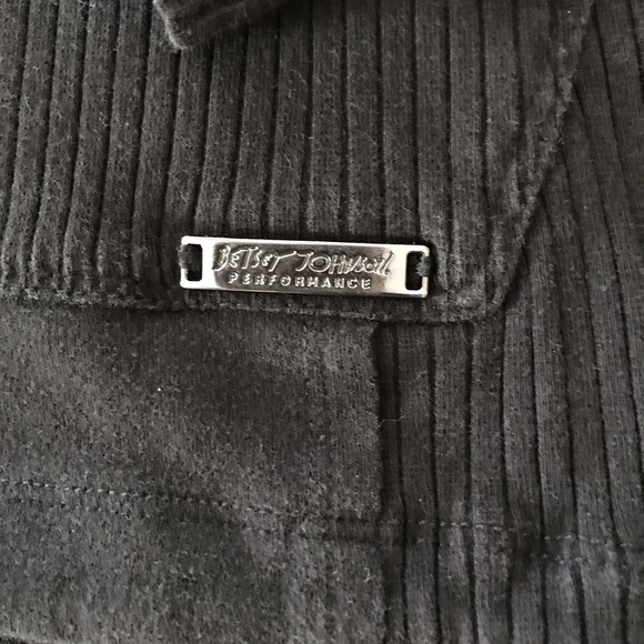 Betsy Johnson black active hoodie - Picture 3 of 5